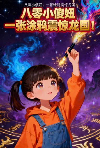 八零小傻妞,一张涂鸦震惊龙国!